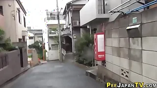Publicly urinating asians